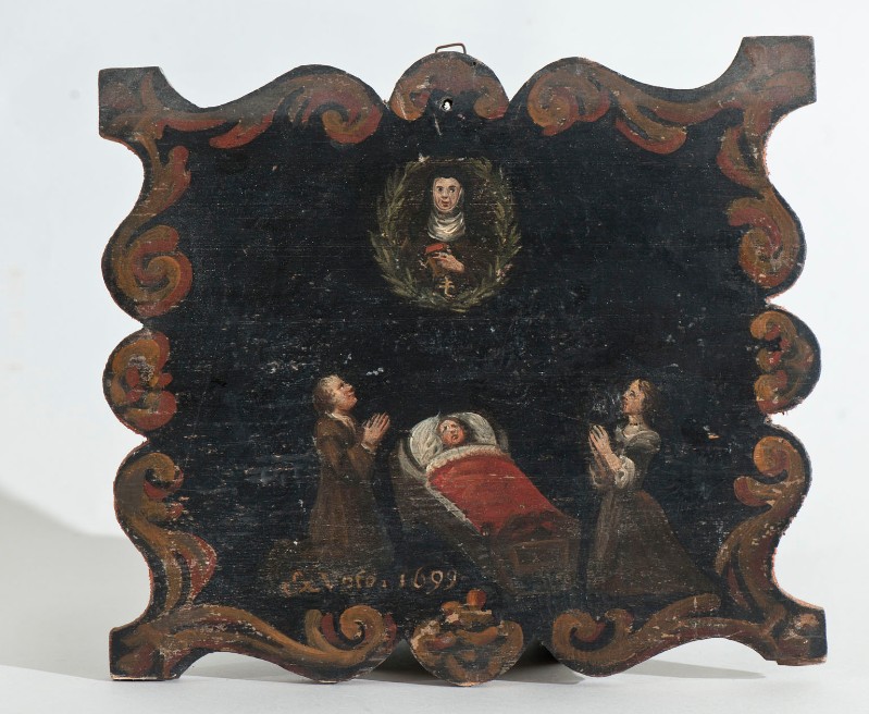 Ambito roveretano (1699), Dipinto ex voto con finta cornice
