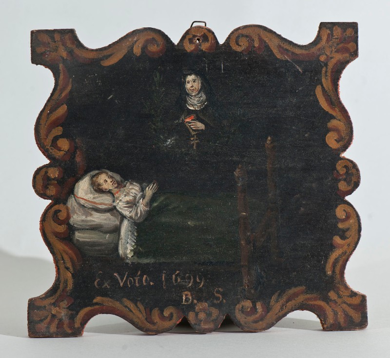 Ambito roveretano (1699), Dipinto ex voto sagomato