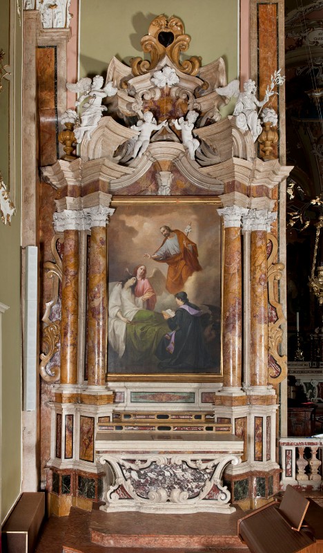 Attribuito a Sartori D.-Sartori A. G. (1738 circa), Altare di S. Giuseppe