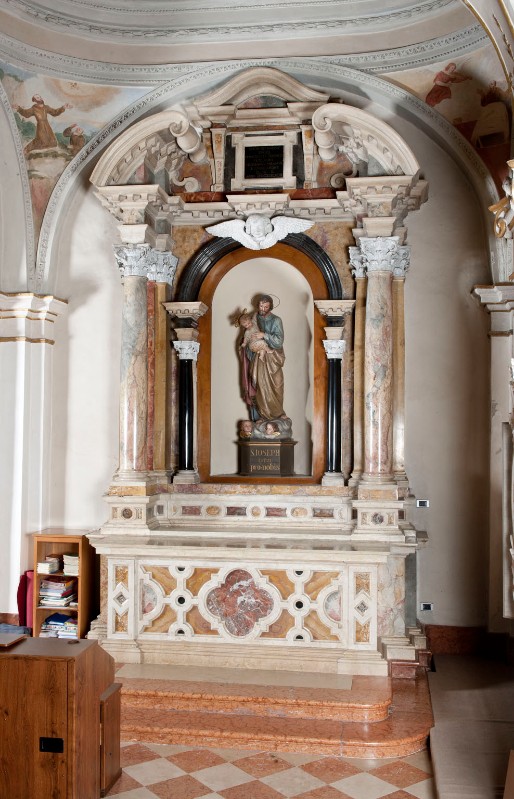 Maestranze veronesi (1648), Altare di S. Giuseppe