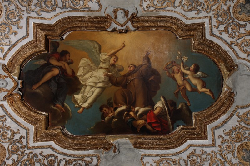 Guastaferro A. (1764), Sant'Antonio da Padova in gloria in olio su tela