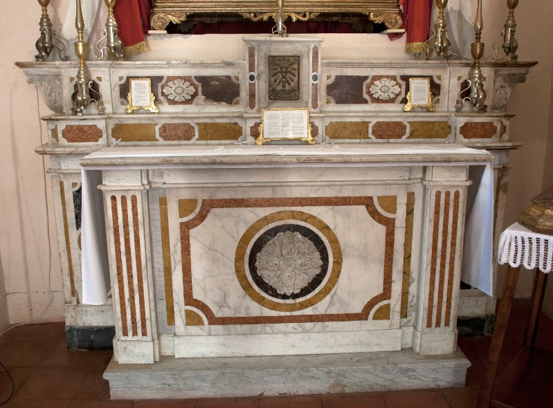Marmoraio molisano sec. XIX, Altare di San Celestino