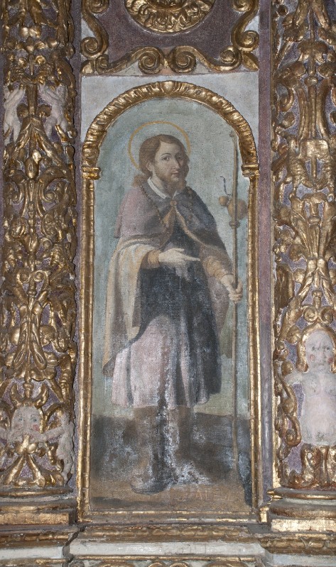 Ambito molisano sec. XVII, Dipinto con Sant'Alessio