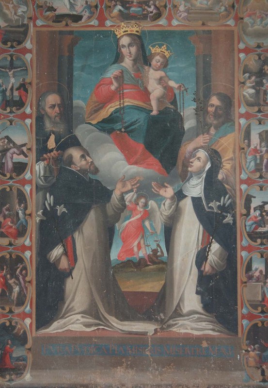 Bott. dell'Italia centr. sec. XVI, Madonna del Rosario