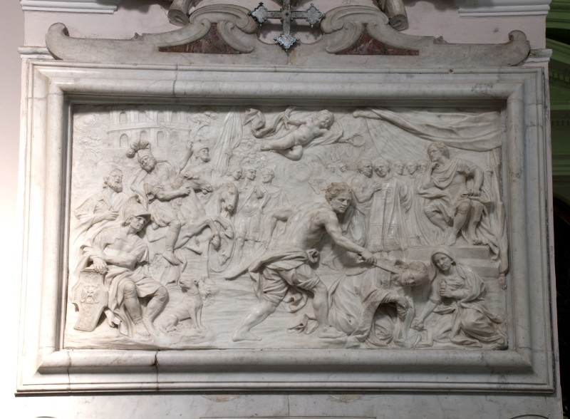Vaccaro L. sec. XVII, Bassorilievo del martirio di San Gennaro