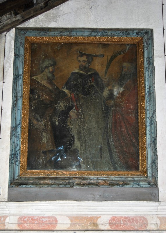 Ambito ligure sec. XVII, San Pietro da Verona e Santi