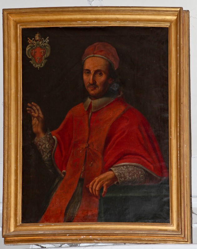 Bottega Italia centrale sec. XVIII, Cornice del ritratto di Papa Celestino II