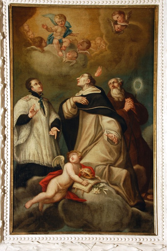 Bott. piacentina (1676), S. Luigi con S. Vincenzo e S. Francesco