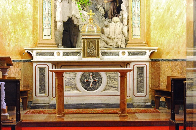 Bott. piacentina (1841-1842), Altare della Madonna di Lourdes