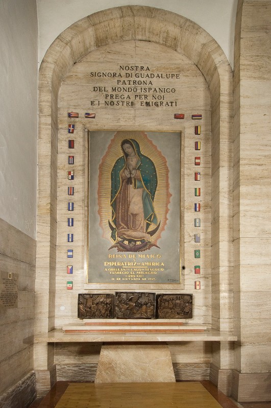 Ferrari E. (1954 circa), Altare della Madonna di Guadalupe