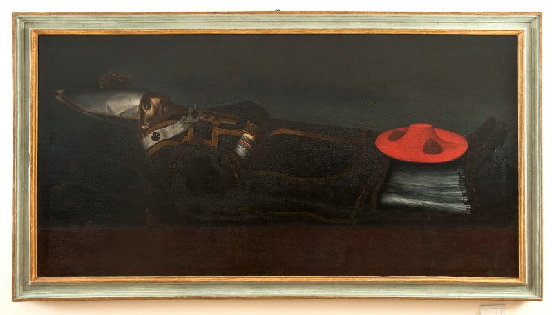 Ambito salisburghese (1653), Ritratto di Paride Lodron morto