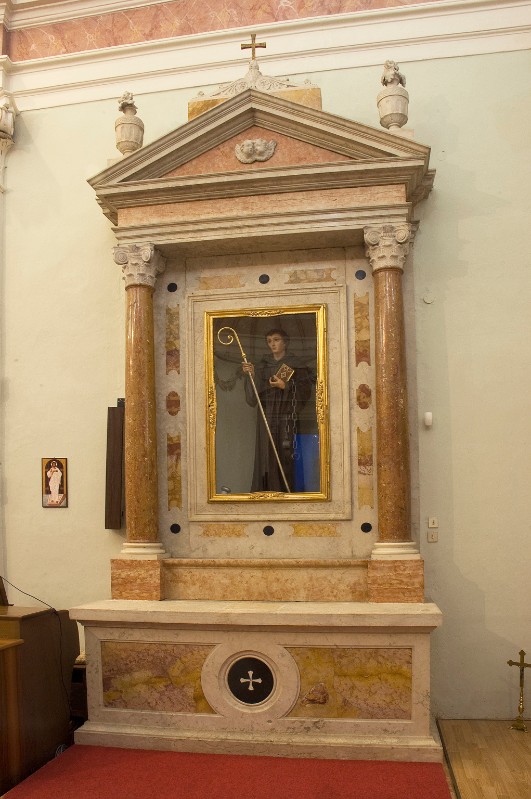 Maestranze trentine metà sec. XIX, Altare di S. Leonardo