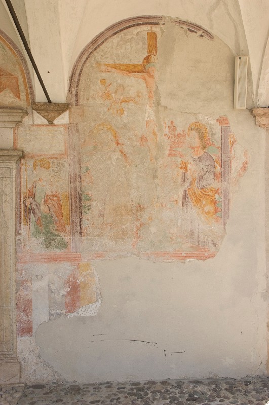 Naurizio L. (1565), Dipinti murali della facciata