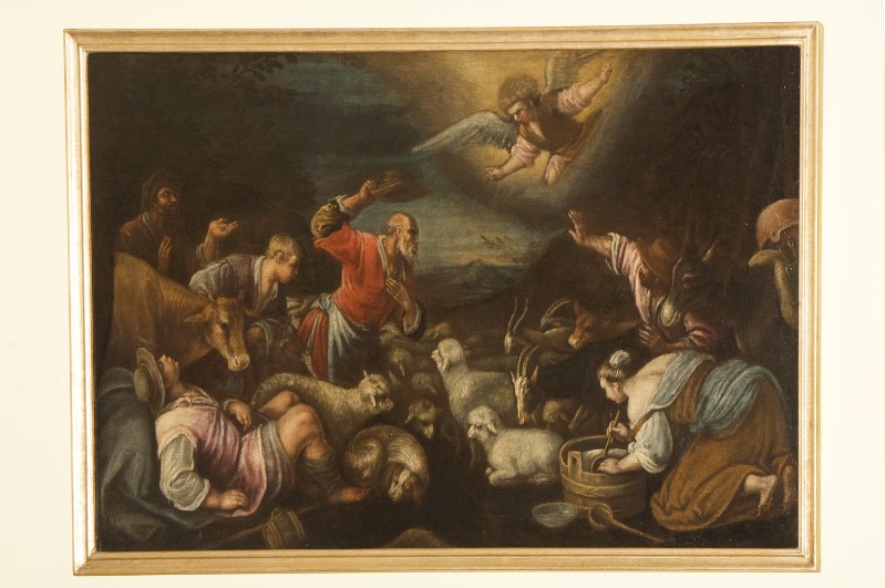 Scuola di Bassano J. sec. XVI-XVII, Annuncio ai Pastori