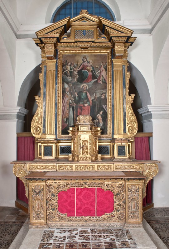 Bottega trentina (1650 circa), Altare maggiore