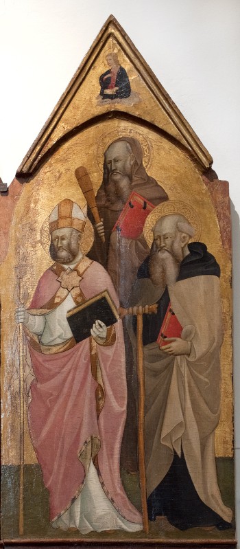 Maestro di Montefloscoli sec. XV, Santi Giovanni Gualberto, Bartolomeo, Giorgio