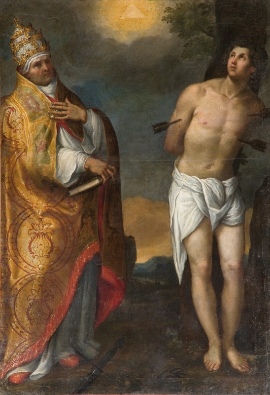 Ambito lombardo-veneto sec. XVII, San Fabiano e San Sebastiano