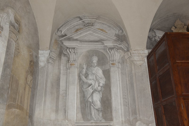 Melani F.-Melani G.-Tommasi T. sec. XVIII, Dipinto murale di Sant'Agostino