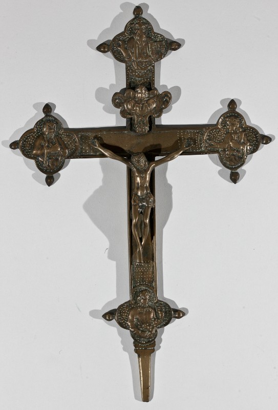 Bottega toscana sec. XVII, Croce con terminazioni lobate