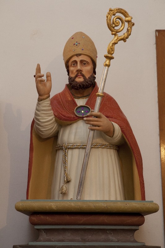 Artigianato dell'Italia meridionale sec. XIX, Busto di Sant'Erasmo