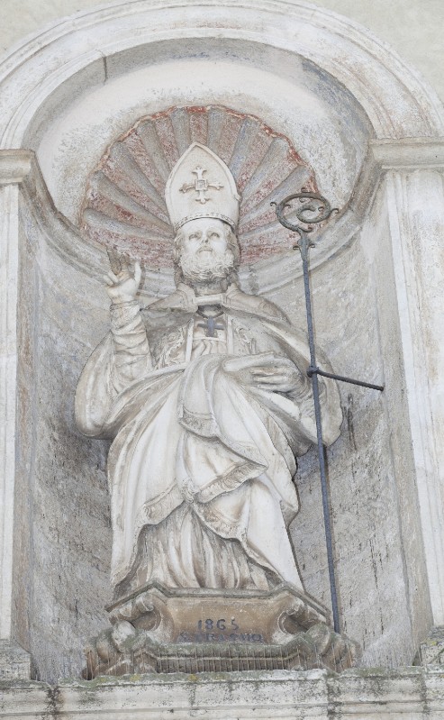 Calabrese V. (1865), Statua di Sant'Erasmo