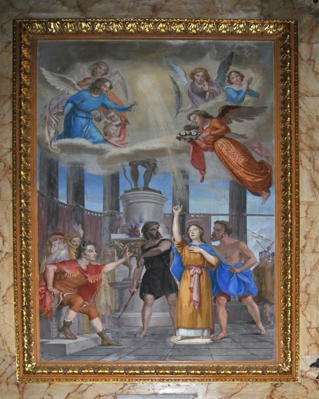 Ambito ligure (1887), Santa Giulia rifiuta l'idolatria