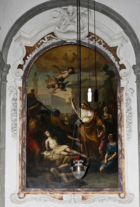 Bottega fiorentina (1739), Mostra d'altare della cappella di Santa Felicita