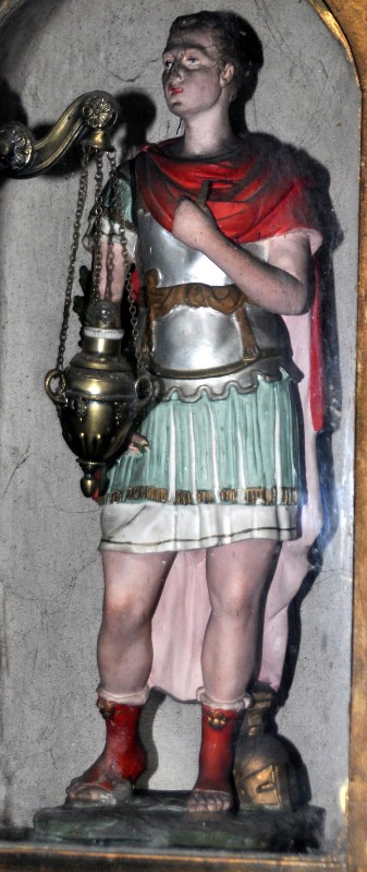 Bottega romagnola sec. XIX, Statuetta di San Valeriano