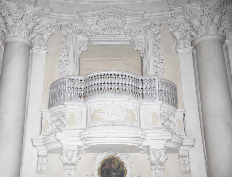 Maestranze toscane sec. XVIII, Palco di cantoria con festoni floreali