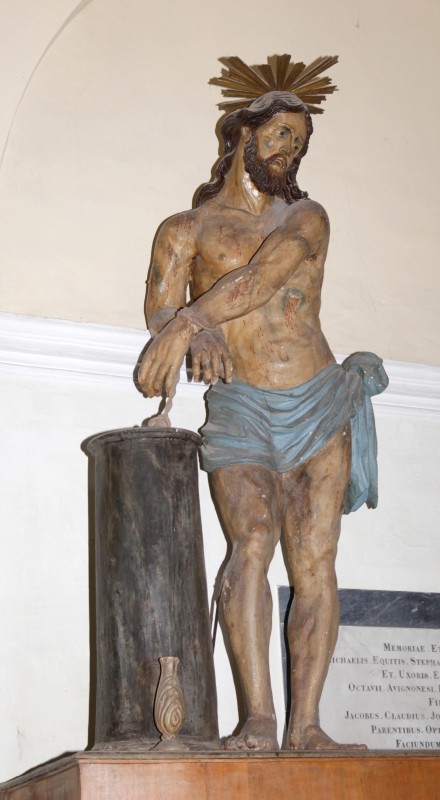 Bott. toscana sec. XVIII, Gesù Cristo alla colonna