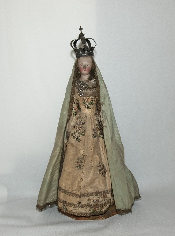 Bottega toscana sec. XVIII, Statuetta della Madonna