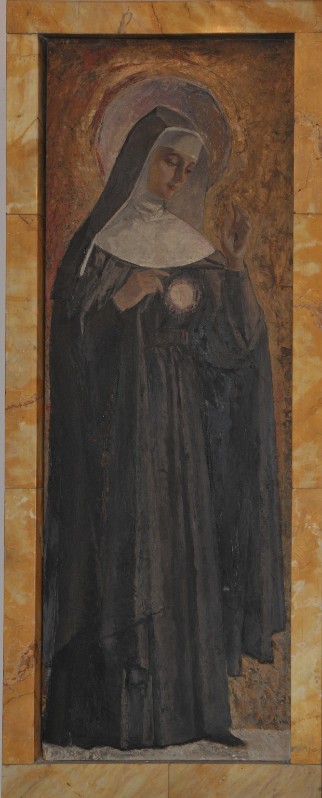 Bottega toscana sec. XX, Dipinto di Santa Giuliana Falconieri
