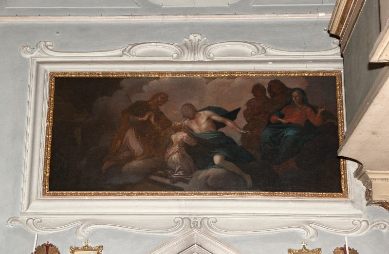 Del Pace R. sec. XVIII, Dipinto di S. Bona che riceve lo Spirito Santo
