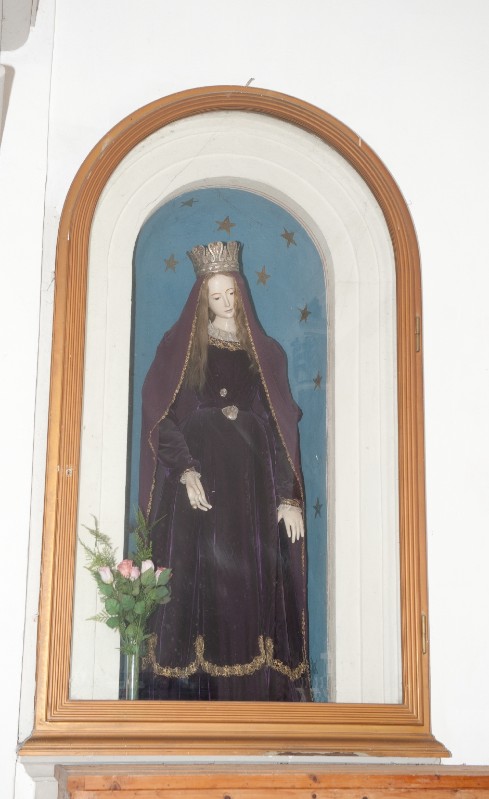 Bottega toscana sec. XIX, Statua della Madonna addolorata