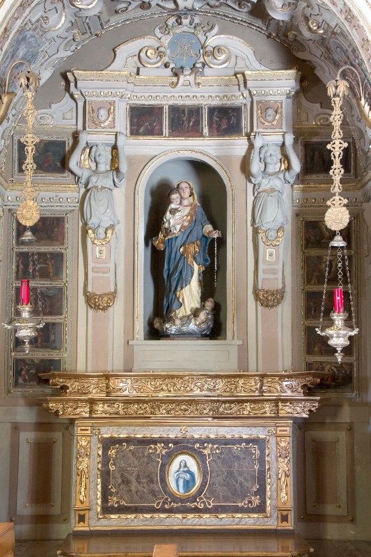 Maestranze cremasche sec. XVII, Altare della Madonna del rosario