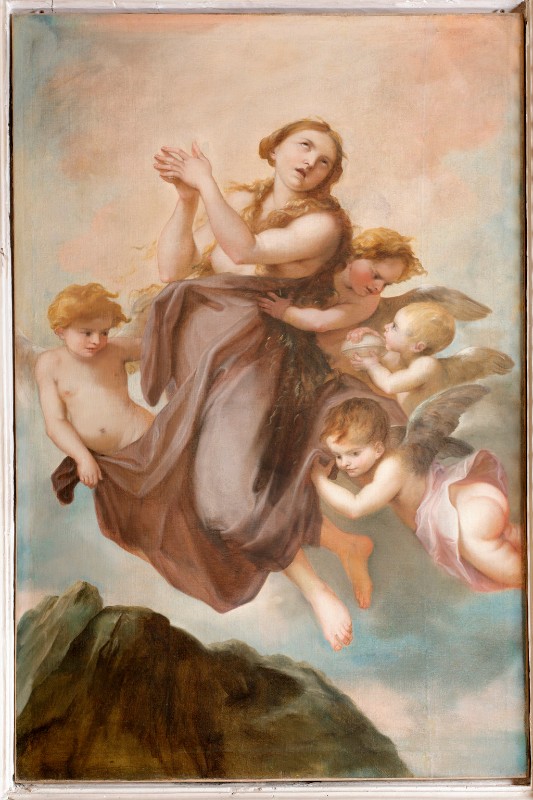 Rossi Pasqualino (1679), Santa Maria Egiziaca in gloria