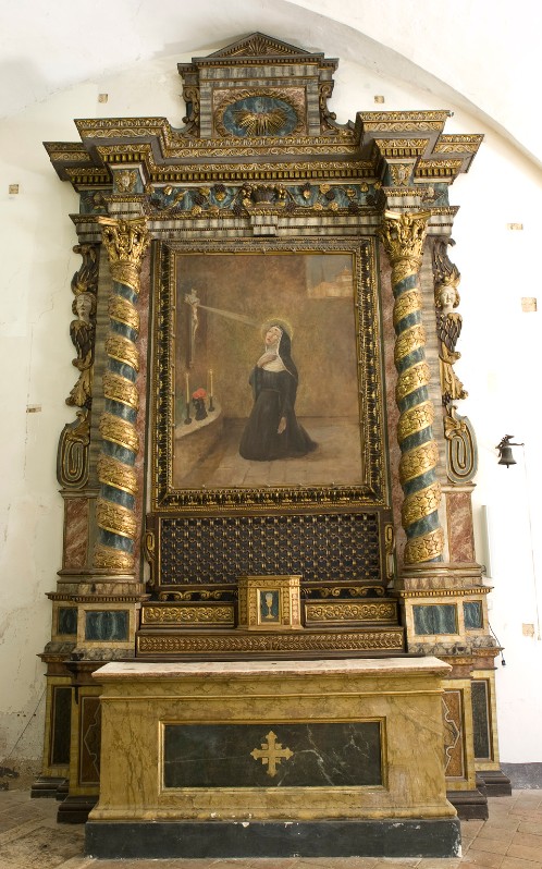 Bottega umbra sec. XVII, Altare di Santa Rita già del Crocifisso