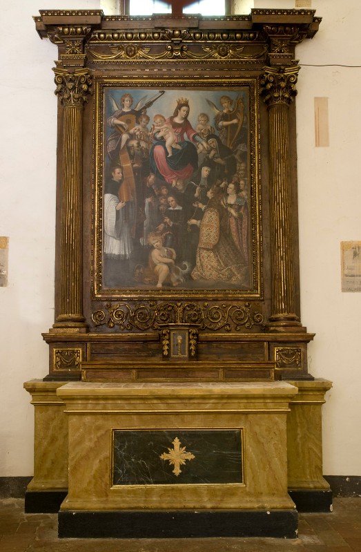 Bottega umbra sec. XVII, Altare della Madonna della Cintola