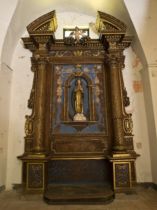 Bottega umbra sec. XVII, Altare dell'Immacolata concezione