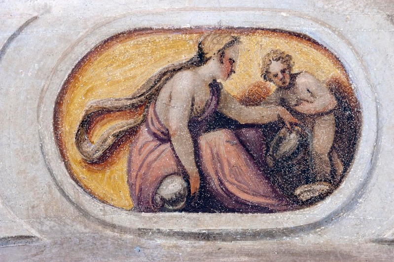 Gambara L. sec. XVI, Donna con bambino