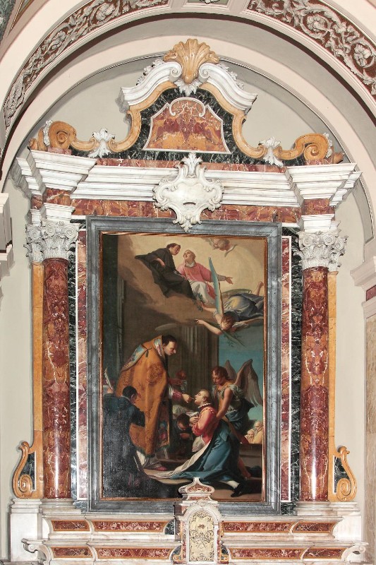 Ambito bresciano (1756), Ancona dell'altare di San Prospero e San Carlo Borromeo