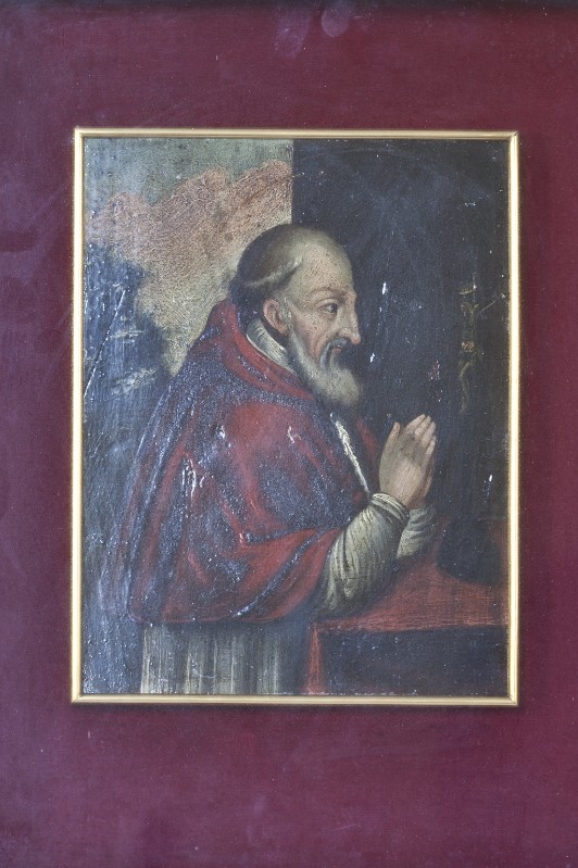 Bott. piacentina sec. XVII, Beato Paolo Burali in preghiera