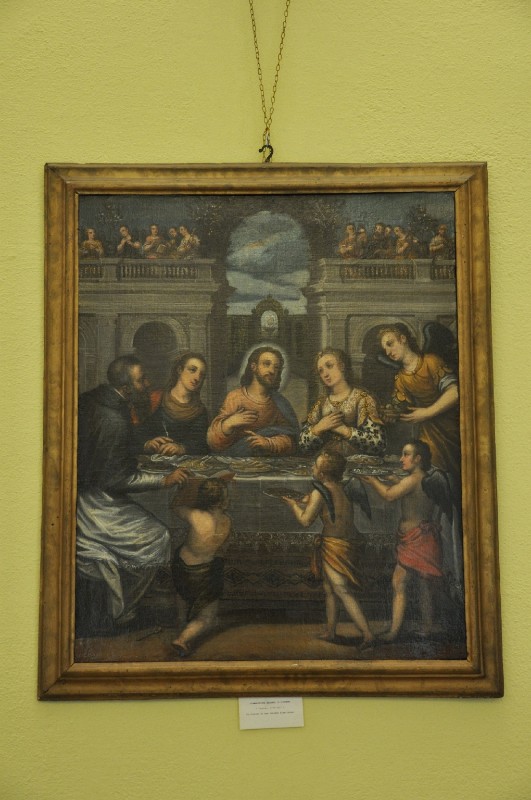 Maganza G. fine sec. XVI-inizio XVII, Dipinto con la Visione di S. Lorenzo