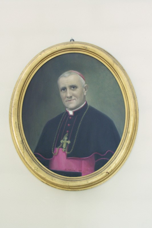 Ambito piacentino sec. XIX, Cornice del ritratto del vescovo Malchiodi