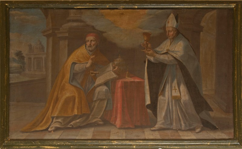 Ambito lombardo sec. XVIII, San Clemente papa e San Donato vescovo