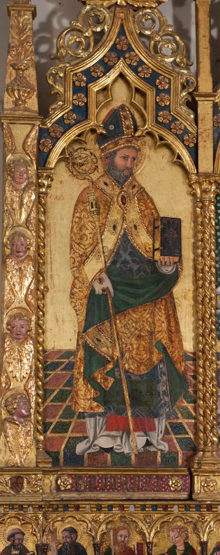 Pietro da Talada sec. XV, San Prospero dipinto di polittico
