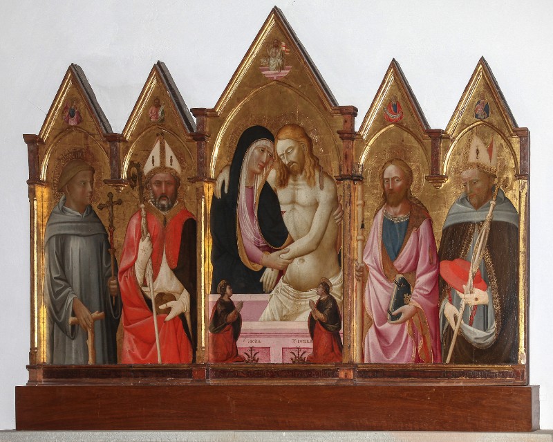 Mariotto di Cristofano (1422), Polittico con Madonna e santi