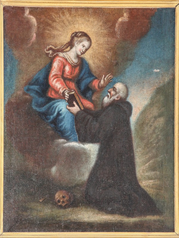 Ermini Liborio (1773), Apparizione della Madonna a eremita