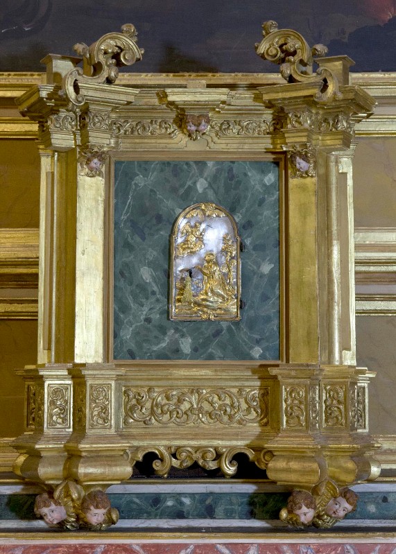 Bott. bresciana sec. XVII, Tabernacolo dell'altare di Santa Giulia