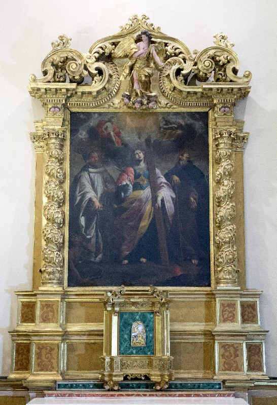 Bott. bresciana sec. XVII, Ancona dell'altare di Santa Giulia